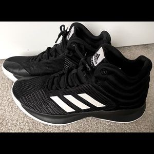 Men’s Adidas High Top Basketball Sneakers